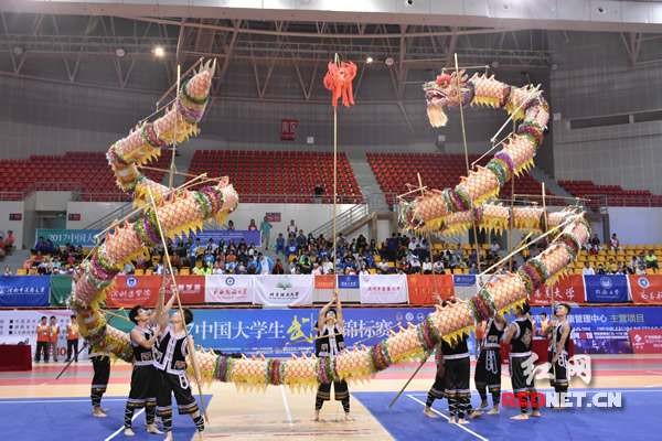 2017年中国大学生武术锦标赛在湘中娄底举行